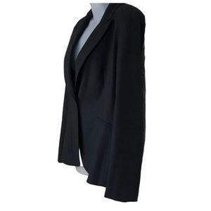 Teenflo Black One Button Up Blazer Size  12